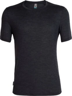 Icebreaker Sphere Short Sleeve Crewe - Men's|-|T-shirt Sphere - Homme -Icebreaker ICE 104570 7EBlack 20Heather