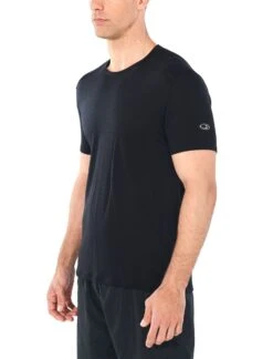 Icebreaker Amplify SS Crewe - Men's|-|T-shirt à Manches Courtes Et Col Rond Amplify - Homme 18 Icebreaker Amplify SS Crewe - Men's|-|T-shirt à Manches Courtes Et Col Rond Amplify - Homme -Icebreaker ICE 104581 7E 7EDetail1 20Black
