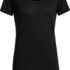 Icebreaker Solace Short Sleeve Scoop - Women's|-|T-shirt Solace - Femme -Icebreaker ICE 104640 7EBlack