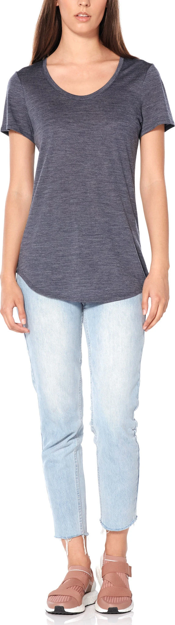 Icebreaker Solace Short Sleeve Scoop - Women's|-|T-shirt Solace - Femme 16 Icebreaker Solace Short Sleeve Scoop - Women's|-|T-shirt Solace - Femme - Image 14