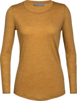 Icebreaker Sphere LS Low Crewe - Women's|-|Haut Léger à Manches Longues Et Col Rond Sphere - Femme -Icebreaker ICE 104677 7ECurry