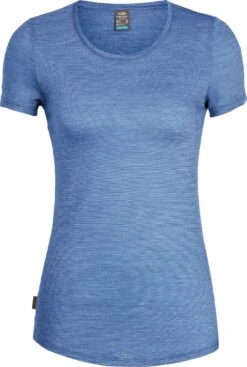 Icebreaker Sphere Short Sleeve Low Crewe - Women's|-|T-shirt Sphere - Femme -Icebreaker ICE 104680 7EMarine 20 20Snow 20 20Stripe 4f388be9 d480 481b b6b0 b816b5d6db2e