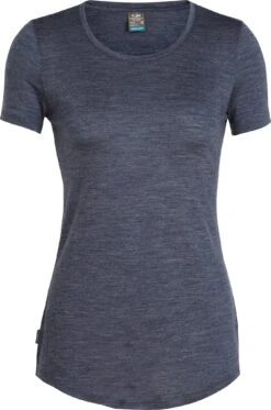 Icebreaker Sphere Short Sleeve Low Crewe - Women's|-|T-shirt Sphere - Femme -Icebreaker ICE 104680 7EMidnight 20Navy 20Heather