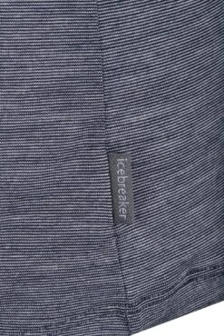 Icebreaker Sphere Short Sleeve Low Crewe - Women's|-|T-shirt Sphere - Femme -Icebreaker ICE 104680 7E 7EStudio 20Detail 20Panther 20 20Snow 20 20Stripe 4504c5d8 8b48 420a 865e 61f7b80862cc