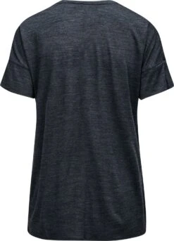 Icebreaker Solace Short Sleeve Low Crewe - Women's|-|T-shirt Solace - Femme -Icebreaker ICE 104702 7E 7EStudio 20Back 20FW19 20 20Black 20Heather