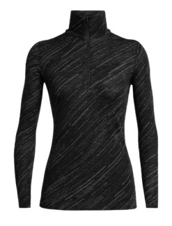 Icebreaker 250 Vertex LS Half Zip Snow Storm - Women's|-|250 Vertex LS Half Zip Snow Storm - Femme -Icebreaker ICE 104718 7EBlack
