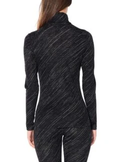 Icebreaker 250 Vertex LS Half Zip Snow Storm - Women's|-|250 Vertex LS Half Zip Snow Storm - Femme -Icebreaker ICE 104718 7E 7EBack 20Black