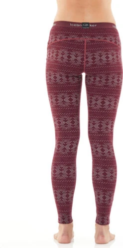 Icebreaker 250 Vertex Leggings Crystalline - Women's|-|250 Vertex Leggings Crystalline - Femme 39 Icebreaker 250 Vertex Leggings Crystalline - Women's|-|250 Vertex Leggings Crystalline - Femme -Icebreaker ICE 104721 7E 7Eb 20Redwood