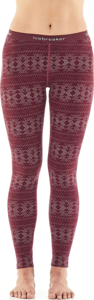 Icebreaker 250 Vertex Leggings Crystalline - Women's|-|250 Vertex Leggings Crystalline - Femme 19 Icebreaker 250 Vertex Leggings Crystalline - Women's|-|250 Vertex Leggings Crystalline - Femme - Image 17