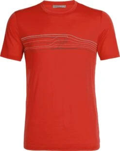 Icebreaker Tech Lite SS Crewe Ski Racer - Men's|-|T-shirt à Manches Courtes Et Col Rond Tech Lite Ski Racer - Homme