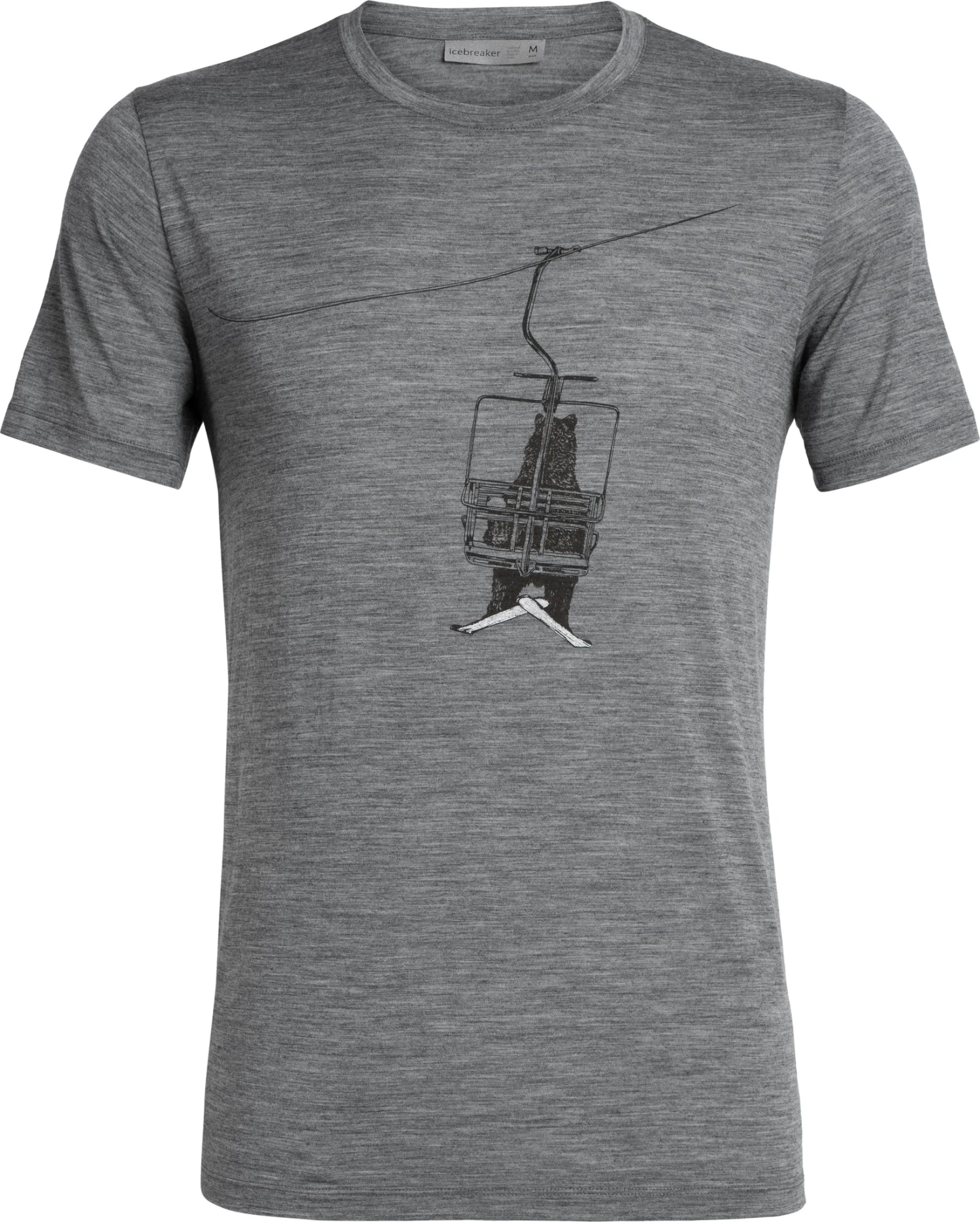 Icebreaker Tech Lite SS Crewe Bear Lift - Men's|-|T-shirt à Manches Courtes Et Col Rond Tech Lite Bear Lift - Homme 3 Icebreaker Tech Lite SS Crewe Bear Lift - Men's|-|T-shirt à Manches Courtes Et Col Rond Tech Lite Bear Lift - Homme