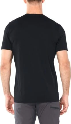 Icebreaker Tech Lite SS Crewe Bear Lift - Men's|-|T-shirt à Manches Courtes Et Col Rond Tech Lite Bear Lift - Homme 12 Icebreaker Tech Lite SS Crewe Bear Lift - Men's|-|T-shirt à Manches Courtes Et Col Rond Tech Lite Bear Lift - Homme -Icebreaker ICE 104724 7E 7EBack 20Black
