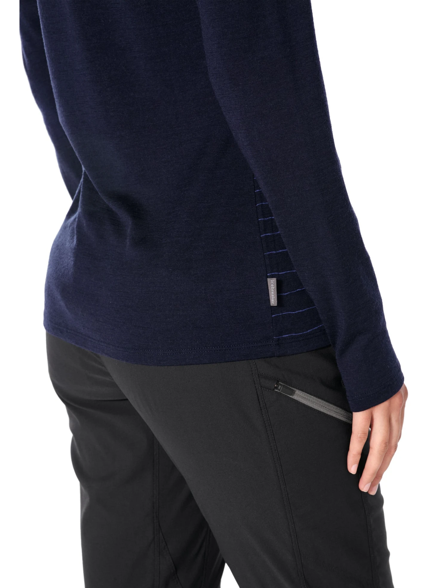 Icebreaker Tech Lite LS Low Crewe Landscape Lines - Women's|-|Haut Léger à Manches Longues Et Col Rond Tech Lite Landscape Lines - Femme 6 Icebreaker Tech Lite LS Low Crewe Landscape Lines - Women's|-|Haut Léger à Manches Longues Et Col Rond Tech Lite Landscape Lines - Femme - Image 4