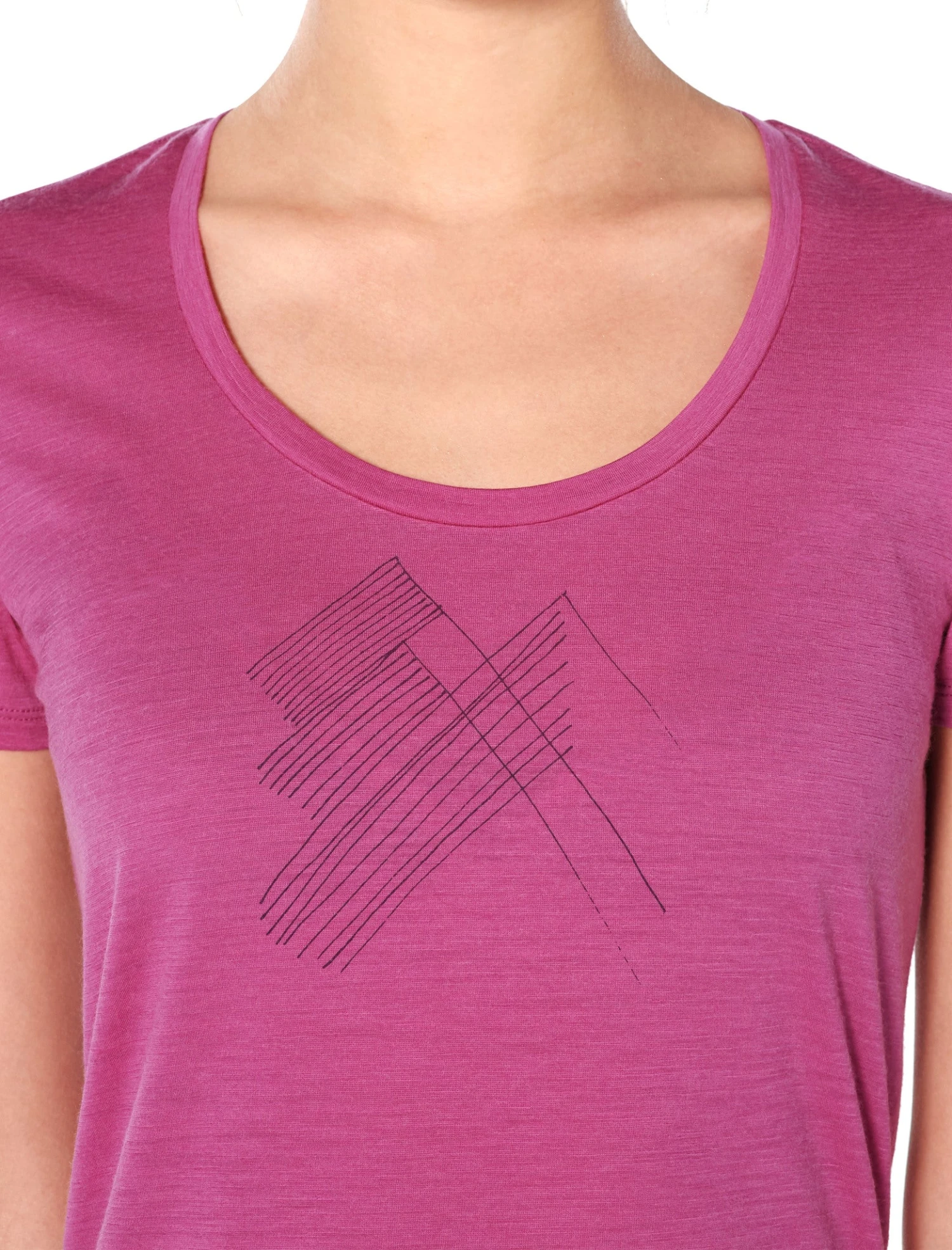 Icebreaker Tech Lite SS Scoop Snap Head - Women's|-|Haut à Manches Courtes Tech Lite Scoop Snap Head - Femme 5 Icebreaker Tech Lite SS Scoop Snap Head - Women's|-|Haut à Manches Courtes Tech Lite Scoop Snap Head - Femme - Image 3