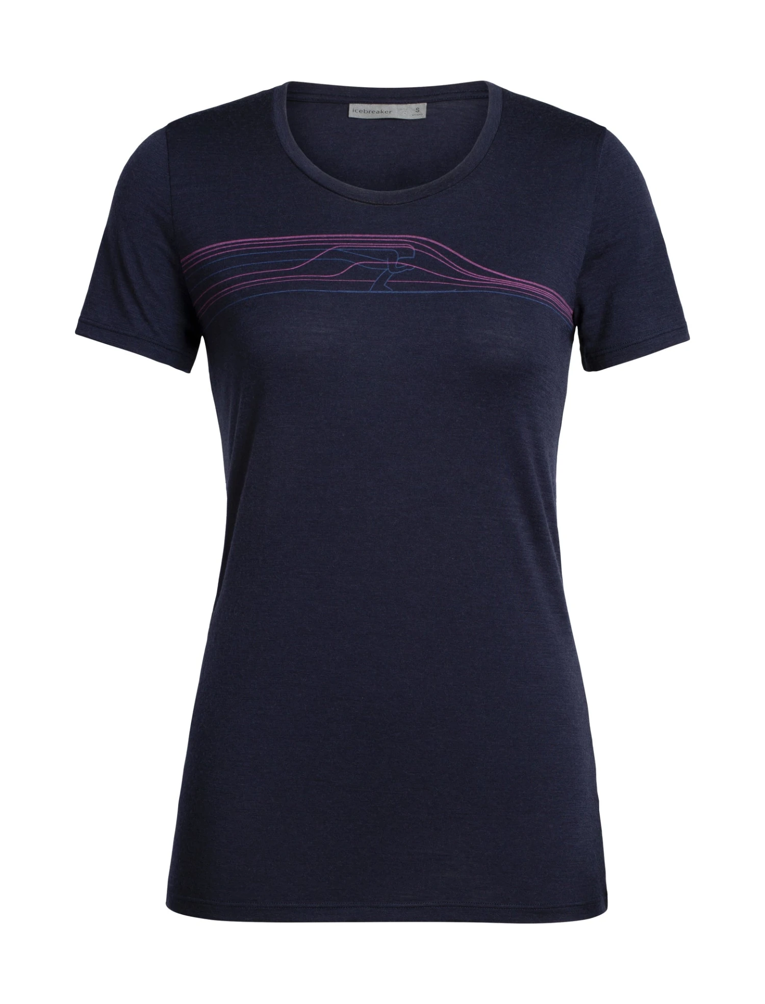 Icebreaker Tech Lite SS Low Snow Speedster - Women's|-|T-shirt Léger à Manches Courtes Tech Lite Snow Speedster - Femme 4 Icebreaker Tech Lite SS Low Snow Speedster - Women's|-|T-shirt Léger à Manches Courtes Tech Lite Snow Speedster - Femme - Image 2
