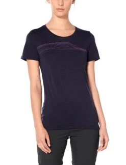 Icebreaker Tech Lite SS Low Snow Speedster - Women's|-|T-shirt Léger à Manches Courtes Tech Lite Snow Speedster - Femme 15 Icebreaker Tech Lite SS Low Snow Speedster - Women's|-|T-shirt Léger à Manches Courtes Tech Lite Snow Speedster - Femme -Icebreaker ICE 104743 7E 7EFront 20Midnight 20Navy 75634f2d adbd 4b6d bce6 d52b4abc762b