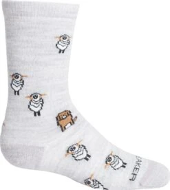 Icebreaker Lifestyle_Ultralight Crew Sheep Herding - Kids|-|Chaussettes Lifestyle_Ultralight Crew Sheep Herding - Kid's