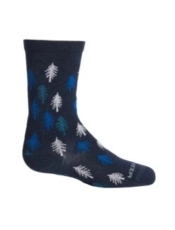 Icebreaker Lifestyle_Ultralight Crew Forest - Kids|-|Chaussettes Lifestyle_Ultralight Crew Forest - Kid's