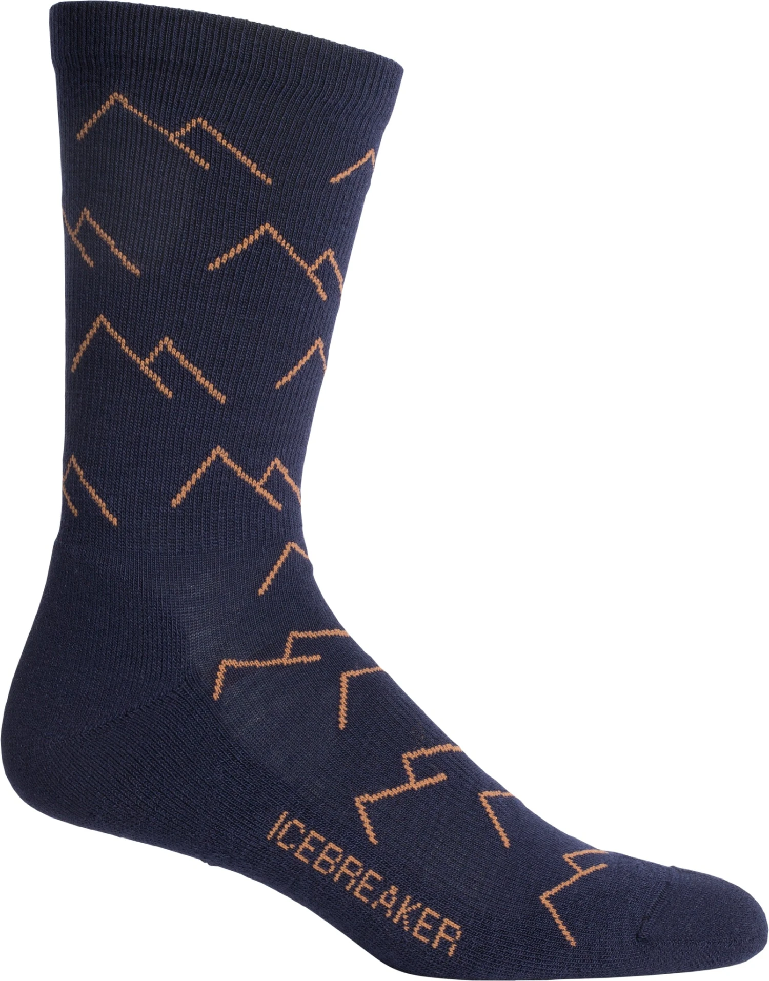 Icebreaker Lifestyle_Light Crew Mountainscape - Men's|-|Chaussettes Lifestyle_Light Crew Mountainscape - Homme 4 Icebreaker Lifestyle_Light Crew Mountainscape - Men's|-|Chaussettes Lifestyle_Light Crew Mountainscape - Homme - Image 2