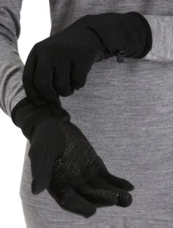 Icebreaker Quantum Gloves - Unisex|-|Gants Quantum - Unisexe -Icebreaker ICE 104828 7E 7EDetail1 20Black