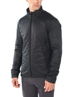 Icebreaker Helix Jacket - Men's|-|Manteau Helix - Homme -Icebreaker ICE 104845 7E 7EDetail1 20Black
