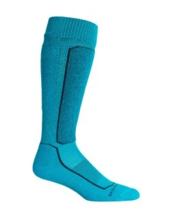 Icebreaker Ski+ Light Over The Calf - Women's|-|Chaussettes Ski+ Light Over The Calf - Femme -Icebreaker ICE 104879 7EArctic 20Teal