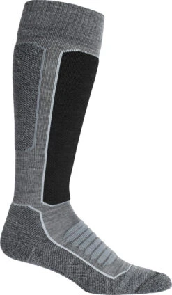Icebreaker Ski+ Medium Over The Calf - Women's|-|Chaussettes Ski+ Medium Over The Calf - Femme -Icebreaker ICE 104881 7EGritstone 20Heather 20 20Black