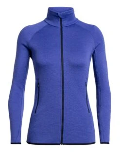Icebreaker Elemental LS Zip - Women's|-|Haut Pleine Glissière à Manches Longues Elemental - Femme -Icebreaker ICE 104895 7EMystic