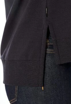 Icebreaker Real Fleece LS Crewe - Women's|-|Haut Molletonné à Manches Longues Et Col Rond Real - Femme -Icebreaker ICE 104931 7E 7EDetail 20Deep 20Midnight 4209c65c 5fb4 4af5 a6e3 2dbaa3c62901