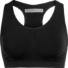 Icebreaker Cool-Lite Anatomica Seamless Sport Bra - Women's|-|Brassière Cool-Lite Anatomica Seamless Sport - Femme 1 Icebreaker Cool-Lite Anatomica Seamless Sport Bra - Women's|-|Brassière Cool-Lite Anatomica Seamless Sport - Femme -Icebreaker ICE 104993 7EBlack