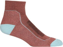 Icebreaker Hike+ Light Mini Socks - Women's|-|Chaussettes Hike+ Light Mini - Femme -Icebreaker ICE 105098 7EGrape 20 20Haze 20 20Blizzard 20Heather