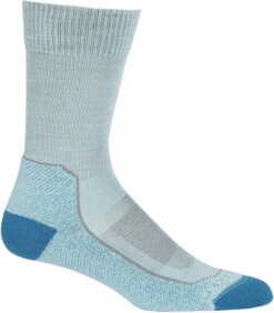 Icebreaker Hike+ Light Crew Socks - Women's|-|Chaussettes Hike+ Light Crew - Femme -Icebreaker ICE 105099 7EHaze 20 20Azul 20 20Metro 20Heather
