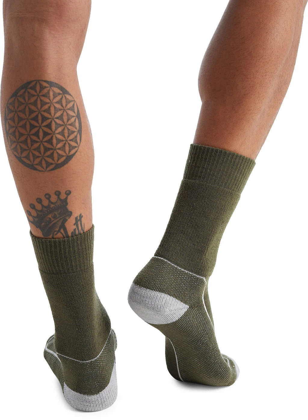 Icebreaker Hike+ Medium Crew Socks - Men's|-|Chaussettes Hike+ Medium Crew - Homme 11 Icebreaker Hike+ Medium Crew Socks - Men's|-|Chaussettes Hike+ Medium Crew - Homme - Image 9