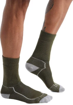 Icebreaker Hike+ Medium Crew Socks - Men's|-|Chaussettes Hike+ Medium Crew - Homme 19 Icebreaker Hike+ Medium Crew Socks - Men's|-|Chaussettes Hike+ Medium Crew - Homme -Icebreaker ICE 105101 7E 7ESide 20Loden 20 20Blizzard 20Heather 20 20Snow