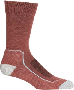 Icebreaker Hike+ Light Crew Socks - Men's|-|Chaussettes Hike+ Light Crew - Homme -Icebreaker ICE 105103 7EGrape 20 20Haze 20 20Blizzard 20Heather