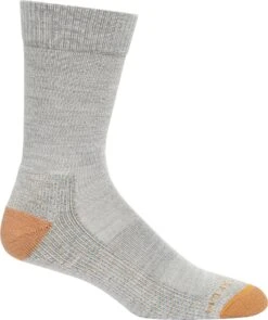 Icebreaker Hike Light Crew Socks - Men's|-|Chaussettes Hike Light Crew - Homme -Icebreaker ICE 105113 7EBlizzard 20Heather