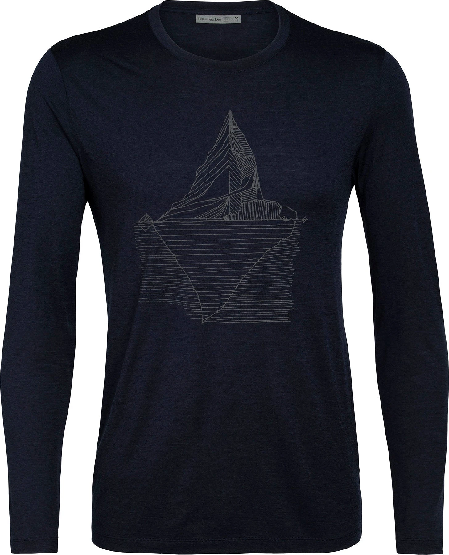 Icebreaker Tech Lite Oneberg Long Sleeve Crewe - Men's |-|T-Shirt à Manches Longues Tech Lite Oneberg Crewe - Homme 4 Icebreaker Tech Lite Oneberg Long Sleeve Crewe - Men's |-|T-Shirt à Manches Longues Tech Lite Oneberg Crewe - Homme - Image 2