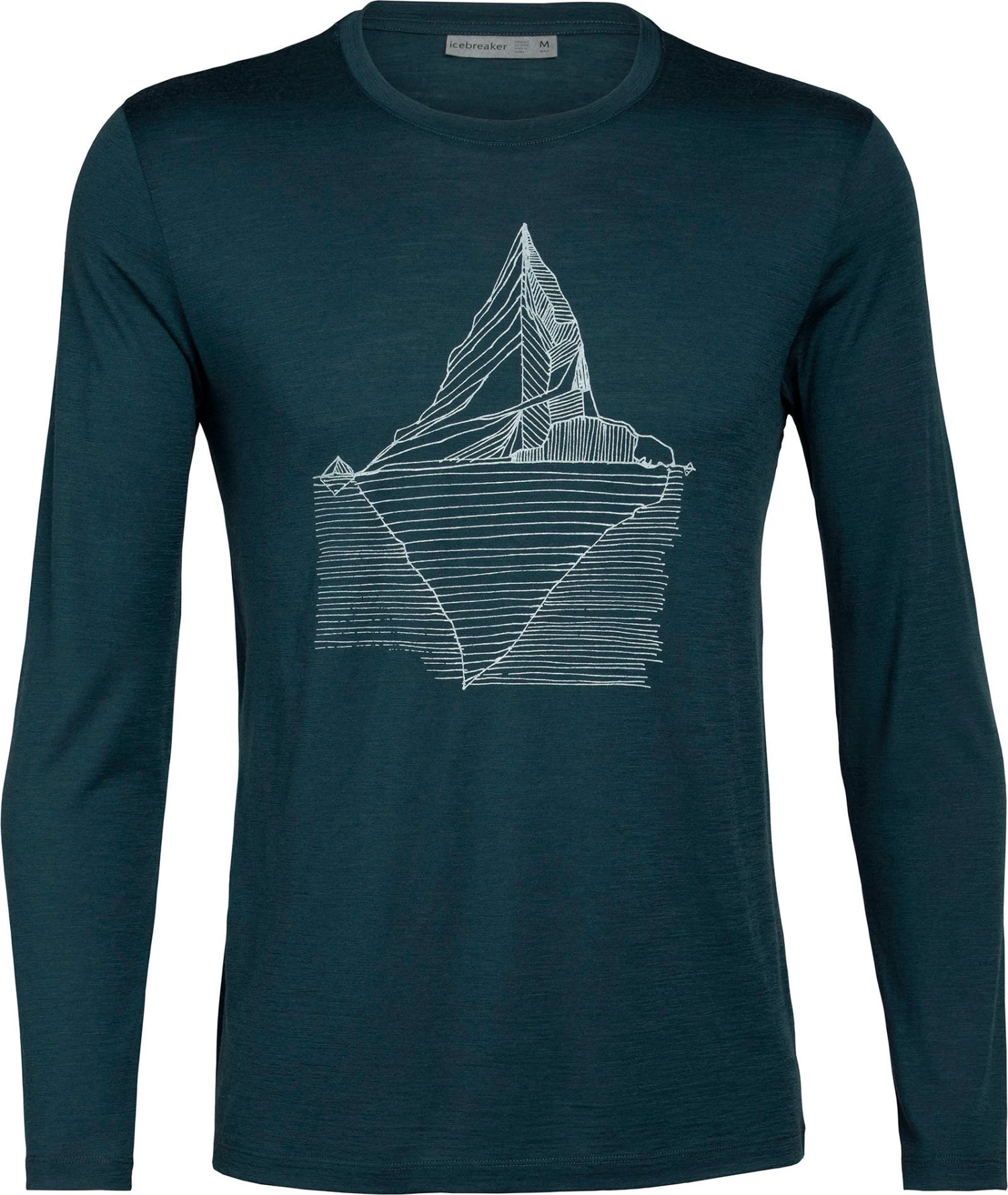 Icebreaker Tech Lite Oneberg Long Sleeve Crewe - Men's |-|T-Shirt à Manches Longues Tech Lite Oneberg Crewe - Homme 3 Icebreaker Tech Lite Oneberg Long Sleeve Crewe - Men's |-|T-Shirt à Manches Longues Tech Lite Oneberg Crewe - Homme