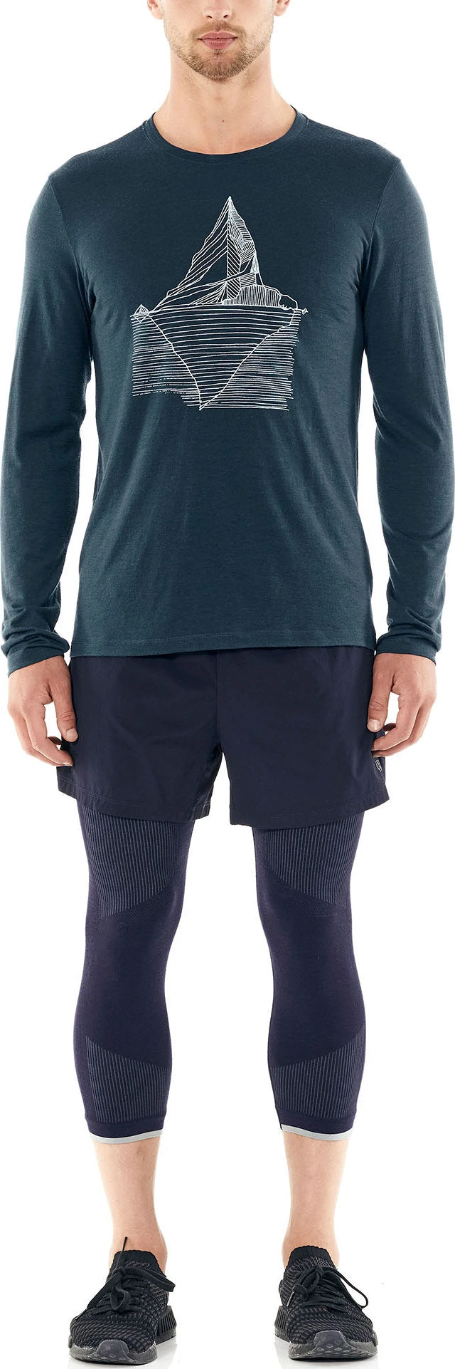 Icebreaker Tech Lite Oneberg Long Sleeve Crewe - Men's |-|T-Shirt à Manches Longues Tech Lite Oneberg Crewe - Homme 6 Icebreaker Tech Lite Oneberg Long Sleeve Crewe - Men's |-|T-Shirt à Manches Longues Tech Lite Oneberg Crewe - Homme - Image 4