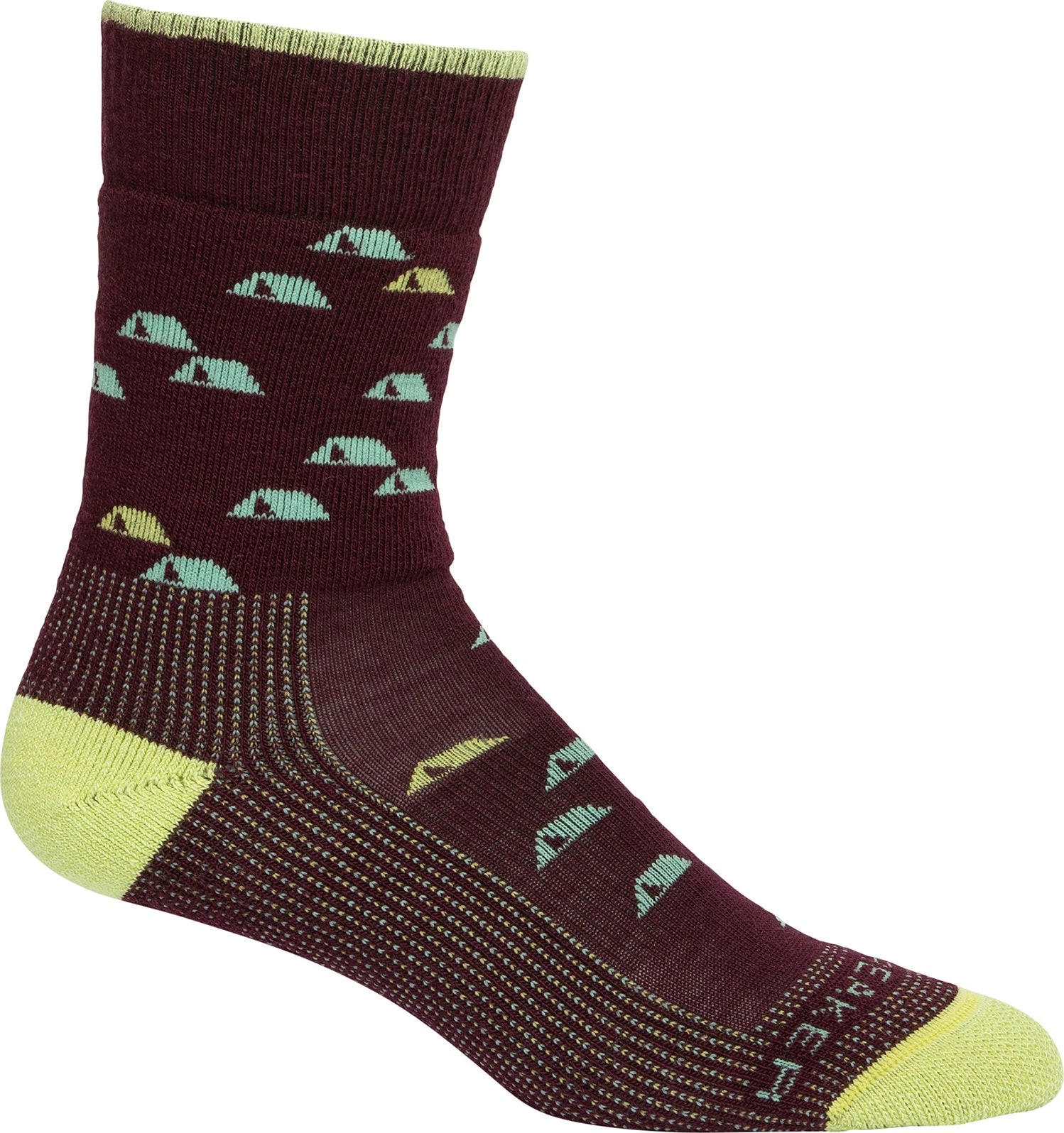 Icebreaker Hike GRX Medium Crew Socks - Women's|-|Chaussettes Hike GRX Medium Crew - Femme 4 Icebreaker Hike GRX Medium Crew Socks - Women's|-|Chaussettes Hike GRX Medium Crew - Femme - Image 2