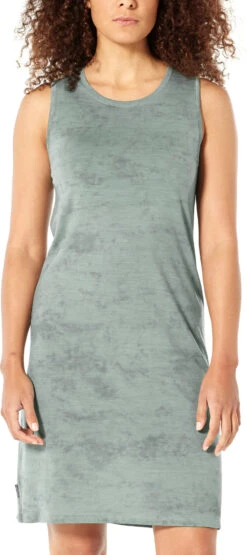 Icebreaker Yanni Sleeveless Dress - Women's|-|Robe Sans Manches Yanni - Femme -Icebreaker ICE 105181 7E 7EModelF 20Shale