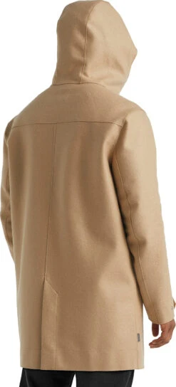 Icebreaker Ainsworth Merino Hooded Jacket - Men's|-|Manteau à Capuchon En Laine Mérinos Ainsworth - Homme -Icebreaker ICE 105192 7E 7EBack1 20Sand