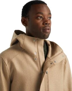 Icebreaker Ainsworth Merino Hooded Jacket - Men's|-|Manteau à Capuchon En Laine Mérinos Ainsworth - Homme -Icebreaker ICE 105192 7E 7EDetail1 20Sand