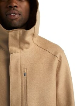 Icebreaker Ainsworth Merino Hooded Jacket - Men's|-|Manteau à Capuchon En Laine Mérinos Ainsworth - Homme -Icebreaker ICE 105192 7E 7EDetail2 20Sand