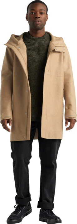 Icebreaker Ainsworth Merino Hooded Jacket - Men's|-|Manteau à Capuchon En Laine Mérinos Ainsworth - Homme -Icebreaker ICE 105192 7E 7EStandard 20Outfit 20Sand