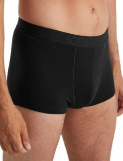 Cool-Lite™ Boxeur Anatomica|-|icebreaker Men's Cool Lite™ Anatomica Trunks -Icebreaker ICE 105223 7E 7ESide 20Black