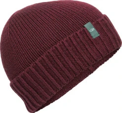 Icebreaker Vela Cuff Beanie - Unisex|-|Bonnet à Revers Vela - Unisexe -Icebreaker ICE 105237 7ERedwood