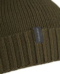 Icebreaker Vela Cuff Beanie - Unisex|-|Bonnet à Revers Vela - Unisexe -Icebreaker ICE 105237 7E 7EDetail 20Loden