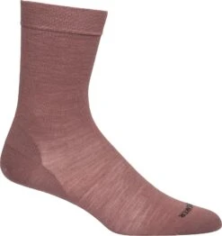 Icebreaker Lifestyle Fine Gauge Crew Socks - Women's|-|Chaussettes Mi-mollet Lifestyle Fine Gauge - Femme -Icebreaker ICE 105253 7ESuede