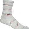 Icebreaker Lifestyle Ultralight Crew Backcountry Ski Socks - Women's|-|Chaussettes Lifestyle Ultra-légères Crew Backcountry Ski - Femme -Icebreaker ICE 105306 7EBlizzard 20Heather